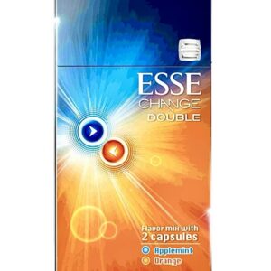 ESSE Change Double Applemint & Orange 20s Cigarettes x 10 Packs /1 Carton